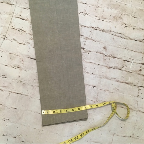 NWT YVES SAINT LAURENT linen/Cotton blend pants - Picture 6 of 16